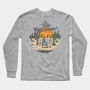 Old Western Long Sleeve T-Shirt